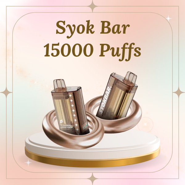 Syok Bar 15000 Puffs with 10-Minute Fast Charging Feature