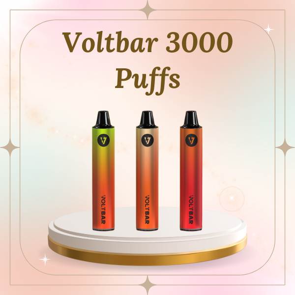 Voltbar 3000 Puffs Disposable Vape Grape Bubblegum Flavor Singapore