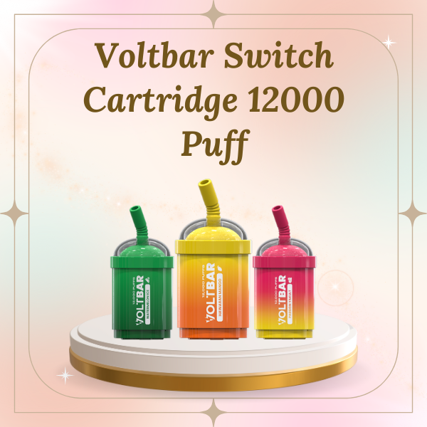 Voltbar Switch 12000 Puffs Cartridge Replacement Pod - All Flavors