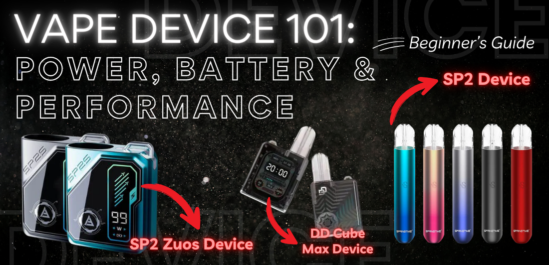 Vape Device 101: Power, Battery & Performance