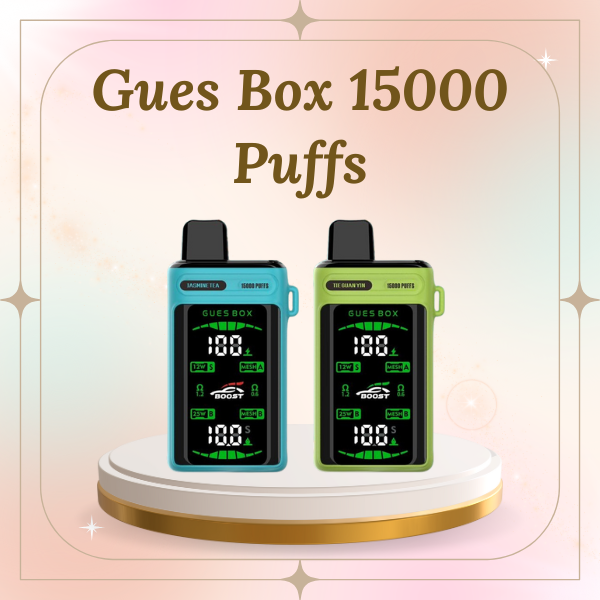 Gues Box 15000 Puffs Disposable Vape with Smart LED Display