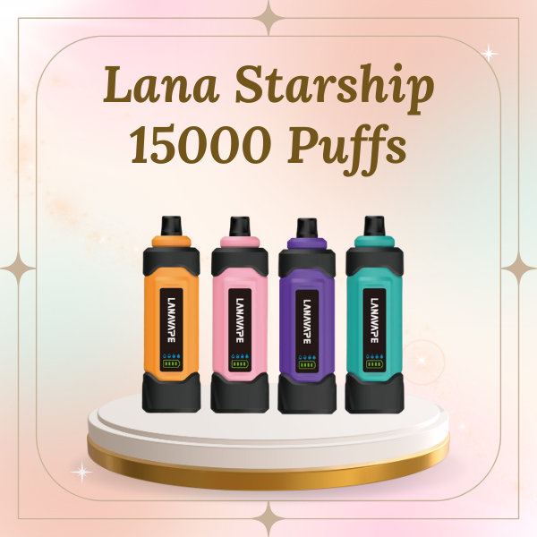 Lana Starship 15000 Puffs Disposable Vape DTL Device