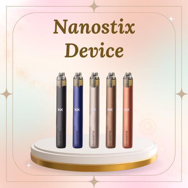 Nanostix V3 device USB-C charging port and LED indicator