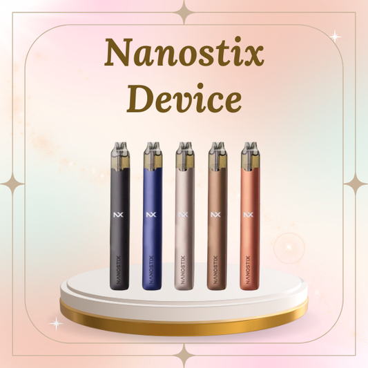 Nanostix V3 device USB-C charging port and LED indicator