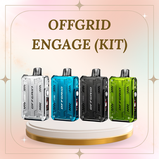 ASDF Offgrid Engage Starter Kit hyper performance open pod vape device