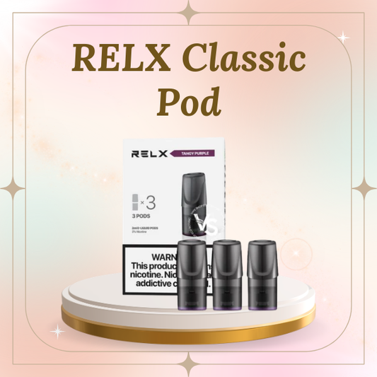 Authentic RELX Classic Pods Flavor Selection Singapore Same Day Delivery