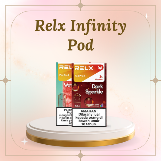 Authentic Relx Infinity Pods Singapore Flavor Pack Leak-Resistant Design