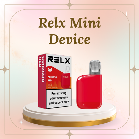 Relx Mini Device ultra-portable vape kit blue color