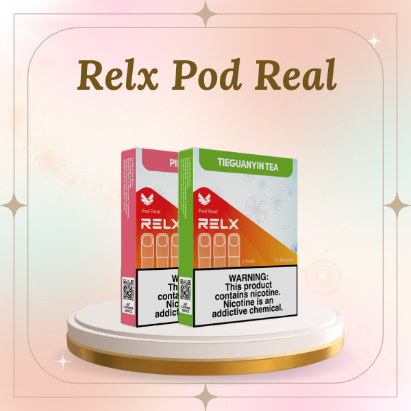 Relx Pod Real VCOT Technology Flavor Series for Infinity Device Singapore